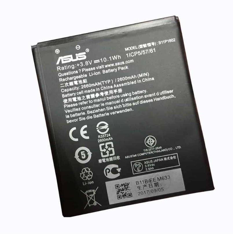 

Аккумулятор Asus ZenFone Go ZB500KL / B11P1602, 2660 mAh АААА