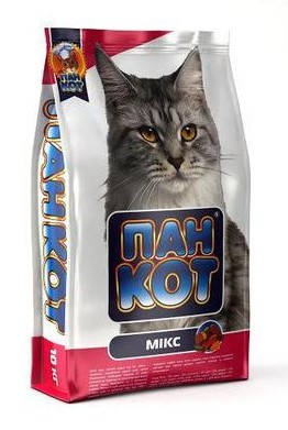 

Сухой корм Пан Кот Микс для котов 10 кг