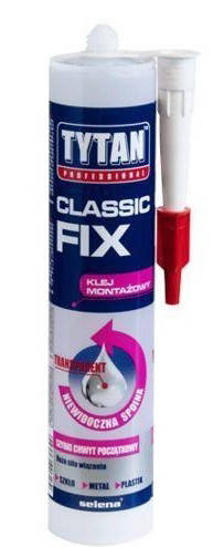

TYTAN CLASSIC FIX Прозрачный Каучуковый Монтажный Клей