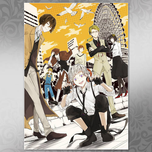 

Плакат Аниме Bungou Stray Dogs 004