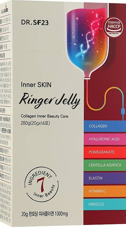 

Питьевой коллаген для кожи в стиках Skin Factory Ringer Jelly DR.SF23