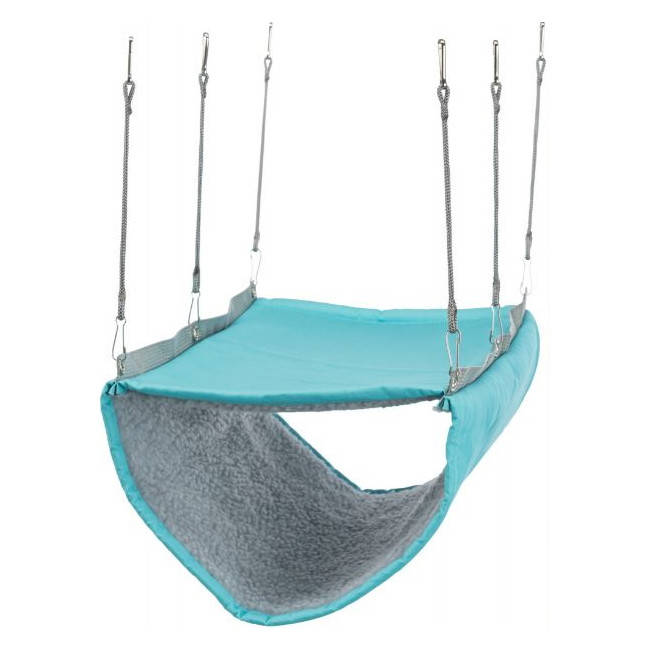 

Мягкий двухярусный гамак Hammock для средних грызунов 22х15х30см, Разные цвета