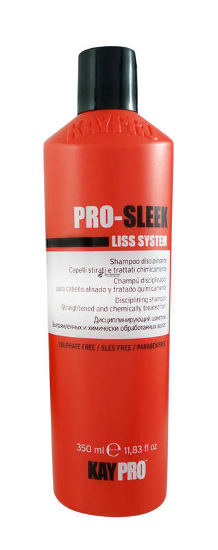 

Шампунь дисциплинирующий для выпрямленных волос Pro-Sleek Liss System Shampoo KayPro, 350 мл