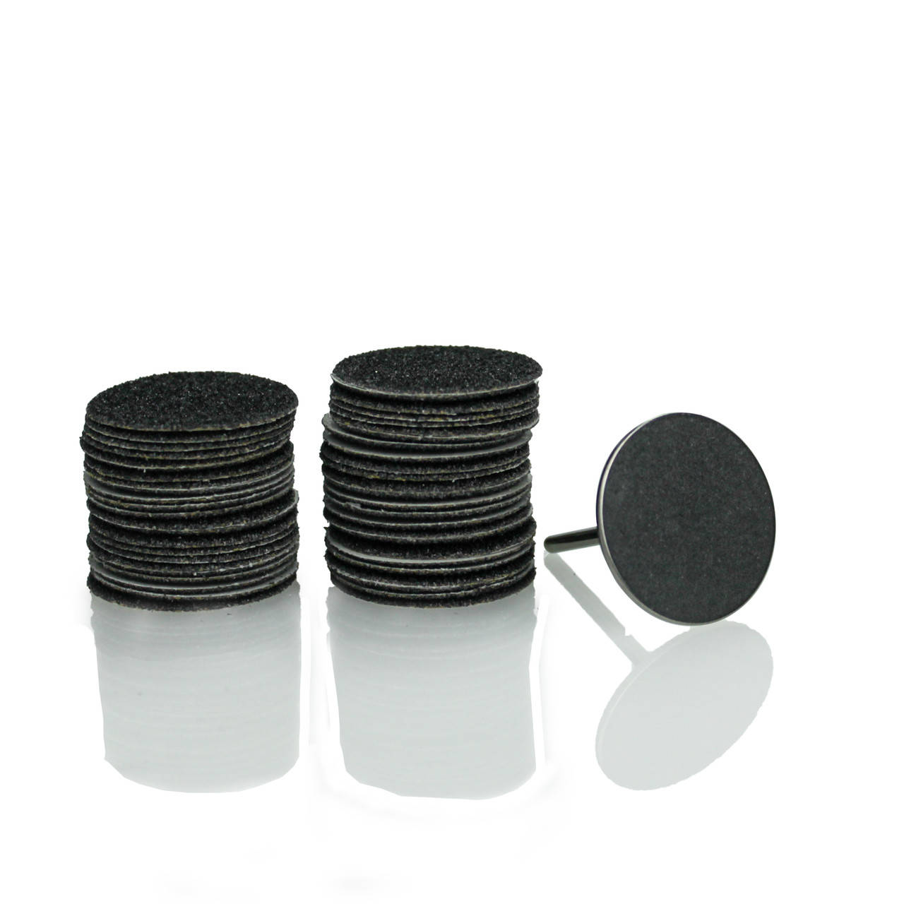 

Педикюрный диск Ø-25 со сменными файлами (50шт) (абразив для педикюра, фрезер насадки)