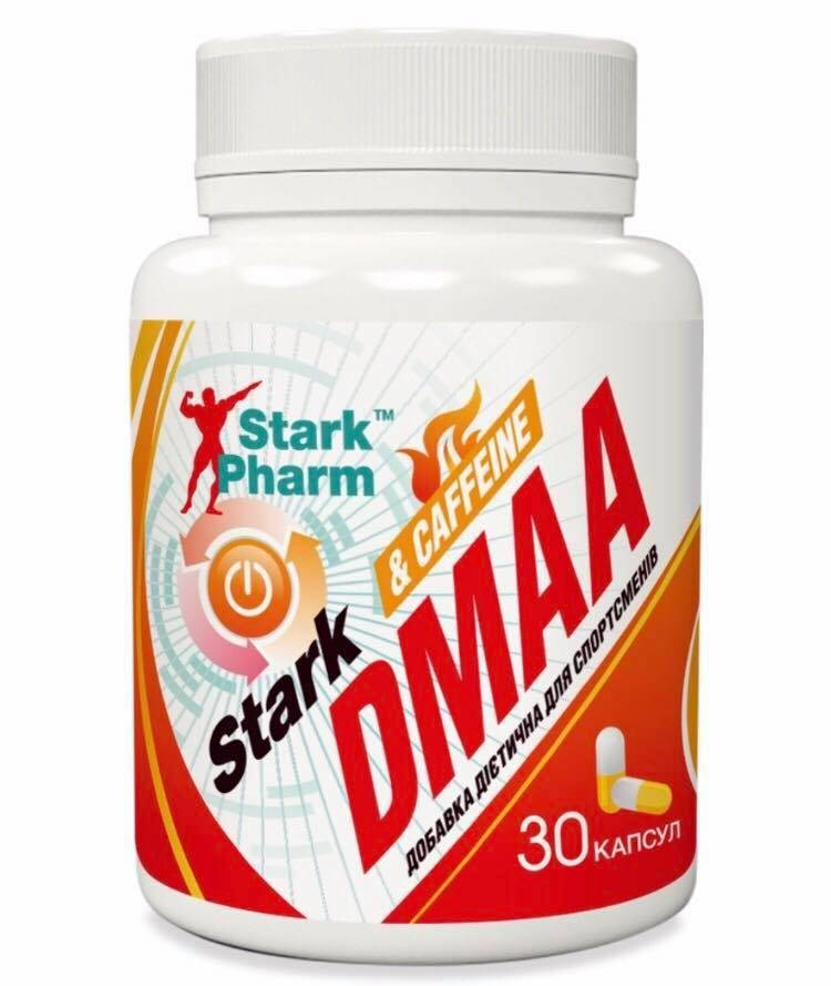 

DMAA 100 мг + Caffeine 200 мг Stark Pharm 30 капсул