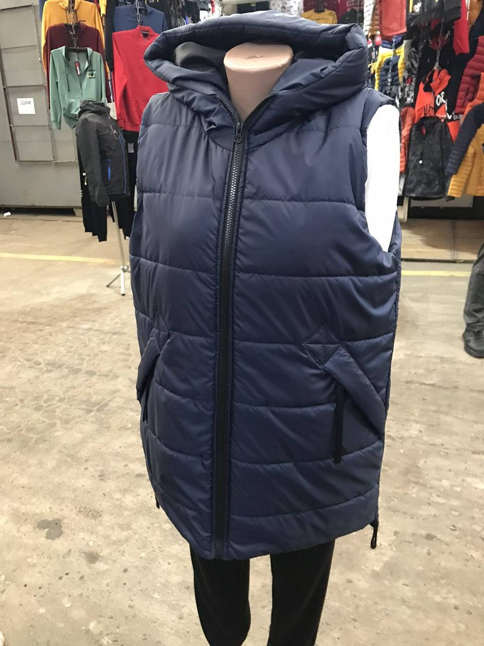 

Модный жилет женский на синтепоне (52-58р), доставка по Украине Укурпочта бесплатная