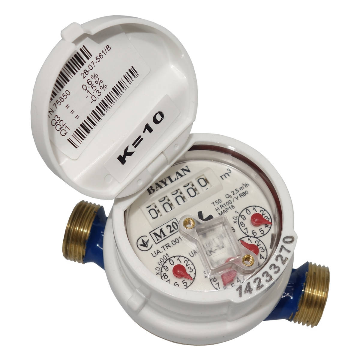 

Счетчик холодной воды BAYLAN KK-14 С R160 Ду 20