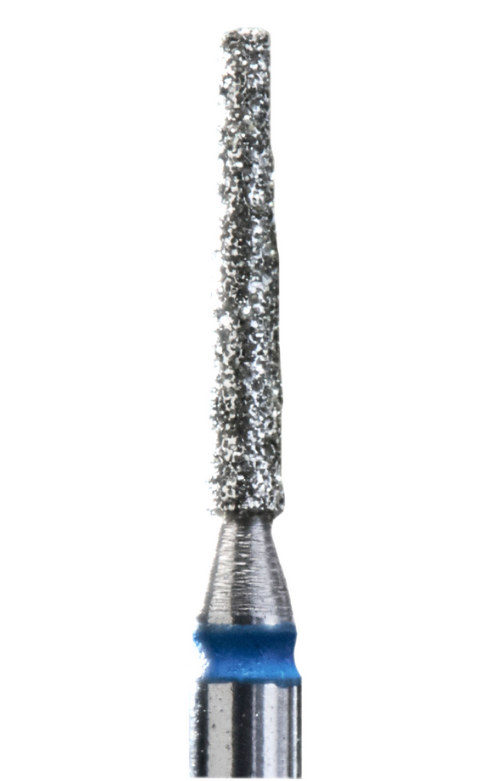 

Фреза алмазная игла Staleks FA80B010/10K, диаметр 1 мм, синяя насечка, Синий