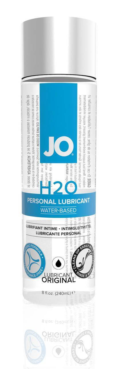 

Смазка на водной основе System JO H2O ORIGINAL (240 мл) маслянистая и гладкая, растительный глицерин