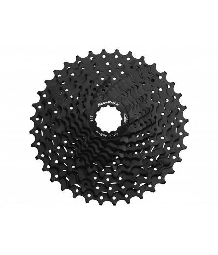 

Касета SUN RACE MS1 MTB 10-k 11-36T, павук Alu, ED Black