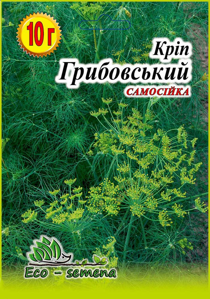 

Eco-semena. Семена Укроп Грибовський, 10 г