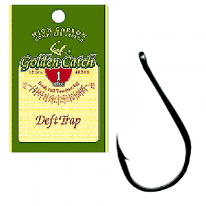 

Крючок одинарный Golden Catch Deft Trap №10 (6шт)