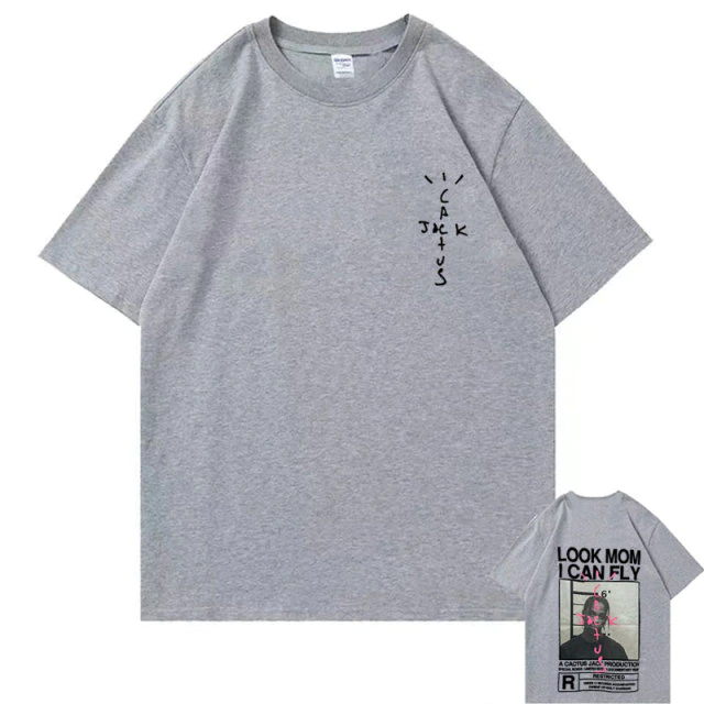 

Футболка серая LOYS Cactus Jack Look