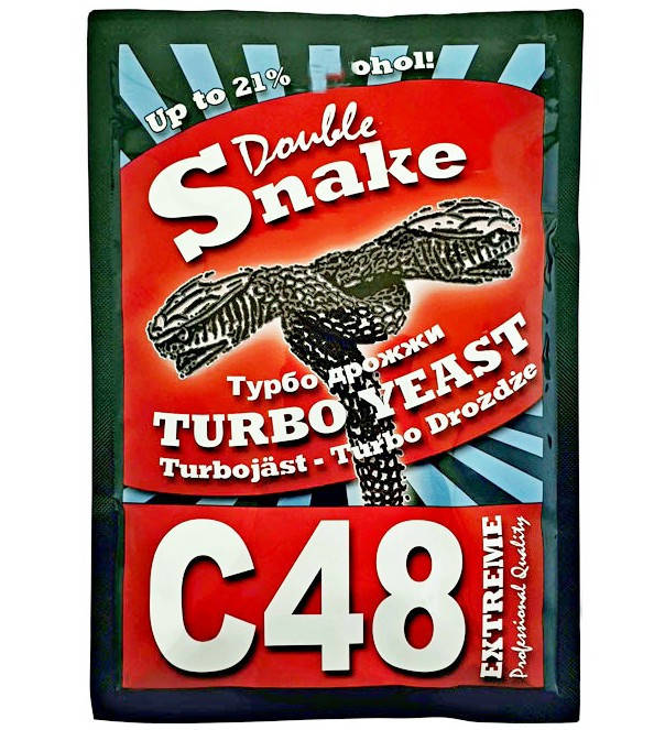 

Турбо дрожжи Double Snake C48 (ORIGINAL)