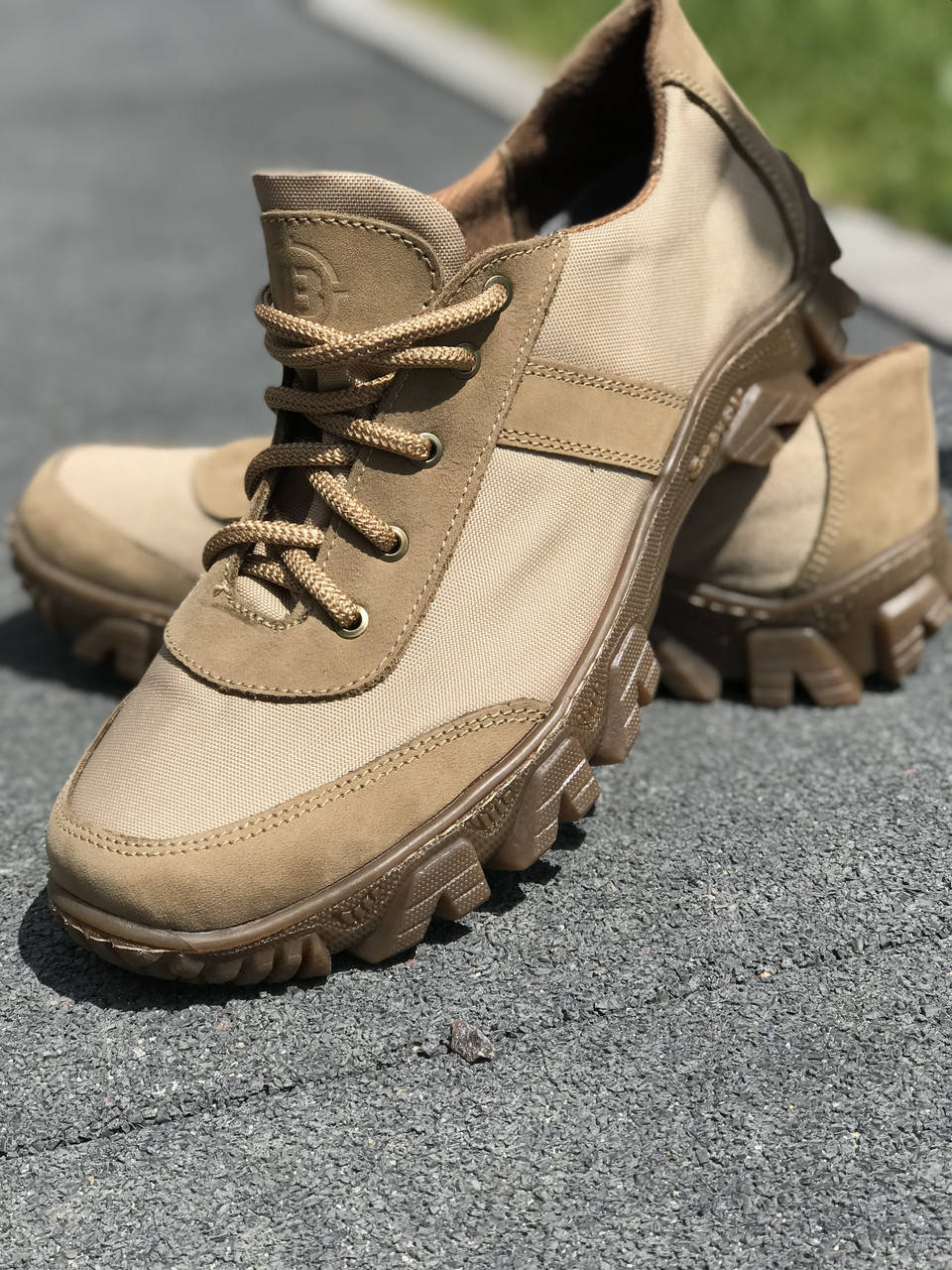 

Кросівки тактичні шкіряні облегченные бежеві «Энерджи". Кроссовки тактические, Бежевый