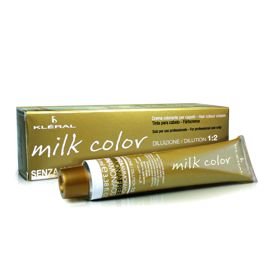

KLERAL SYSTEM Milk Color Ammonia Free Безаммиачная крем-краска 100 мл 7.17