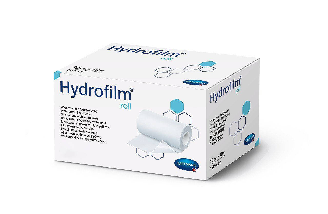 

Hydrofilm roll / Гидрофильм ролл 10cм x 10м - пластырь из прозрачной пленки в рулоне