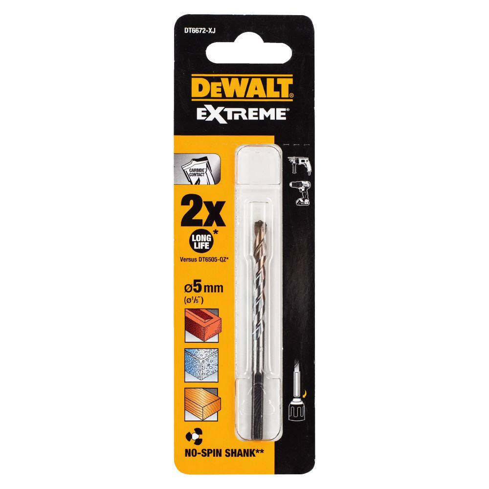 

Сверло по бетону, кирпичу, камню DeWALT DT6672