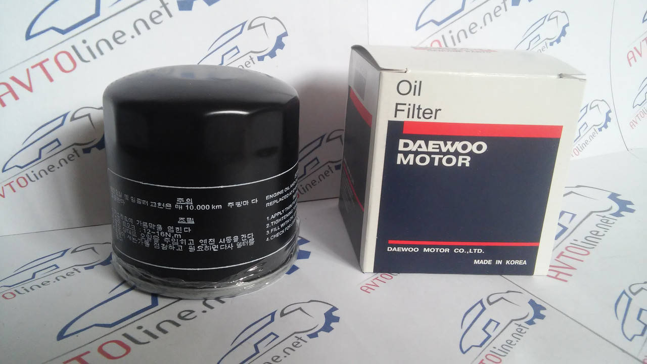 

Фильтр масляный Ланос, Авео, Лачетти, Нексия, Леганза Daewoo Motor