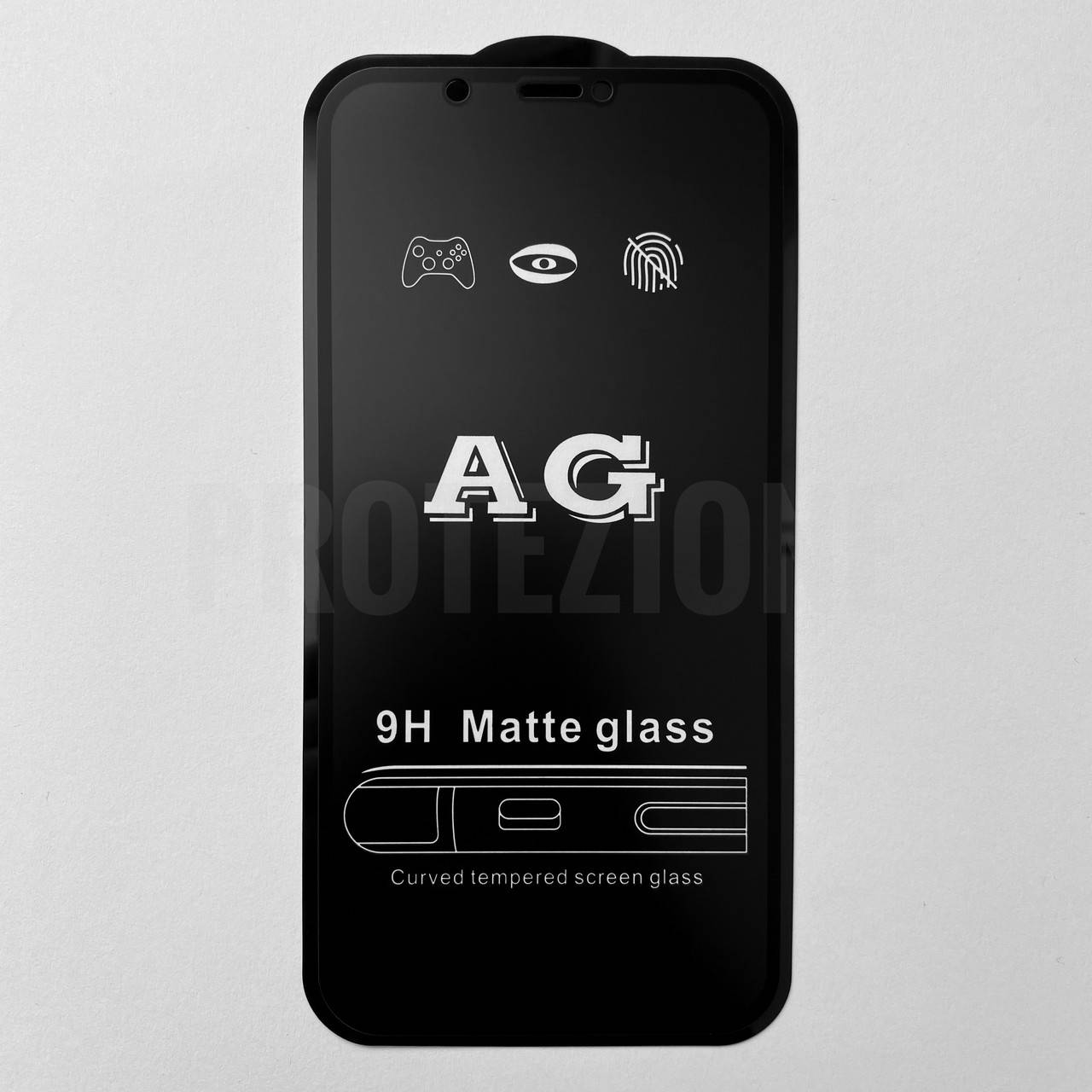 

Защитное матовое стекло 2.5D AG Matte Glass для iPhone XR / 11 - Black, Черный