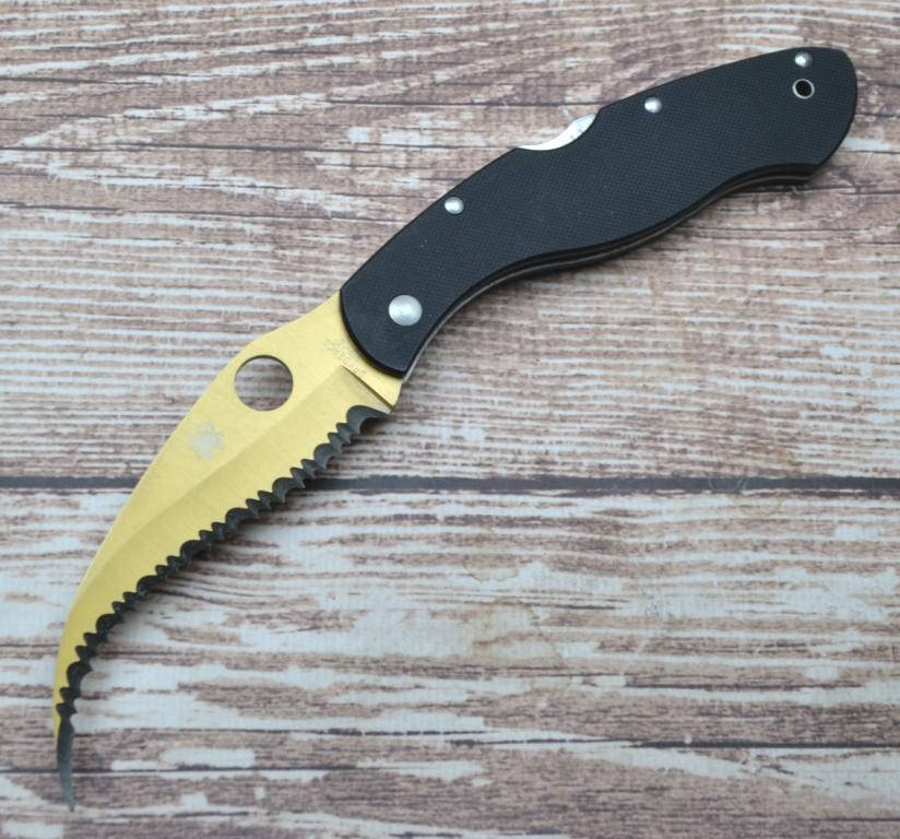 

Нож Spyderco Civilian china, Черный