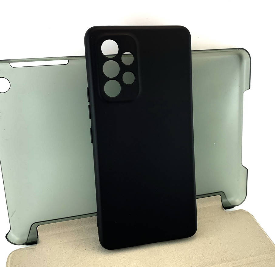 

Чехол на Samsung A53, A536 накладка бампер Soft Case Full силиконовый черный