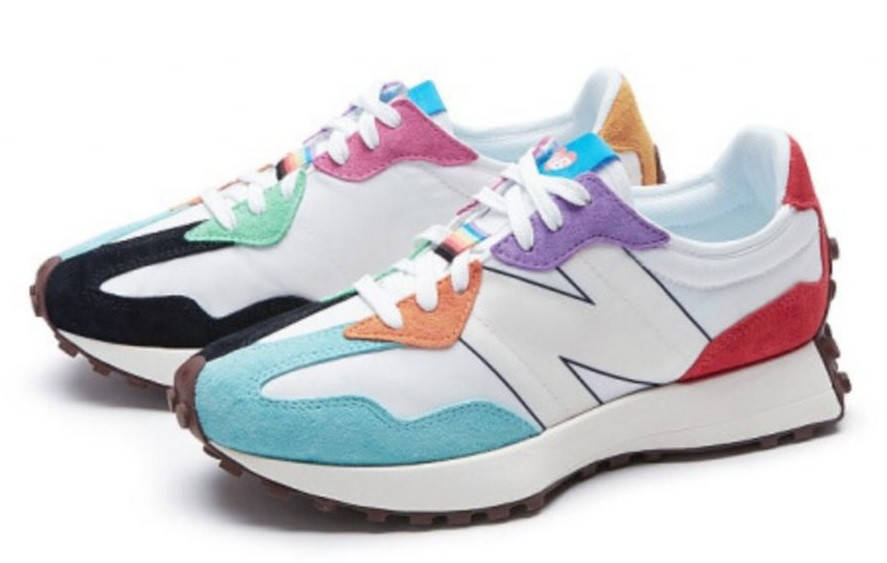 

Женские кроссовки New Balance 327 Pride (нью беланс 327), Разные цвета