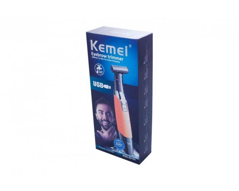 

Бритва триммер для мужчин Kemei KM-1910 (USB 5V 1A) 4 насадки