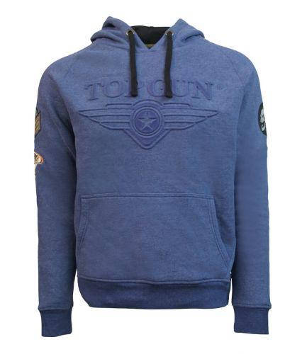 

Оригинальная толстовка Top Gun 3D Logo Hoodie TGD1912 (Navy), Синий
