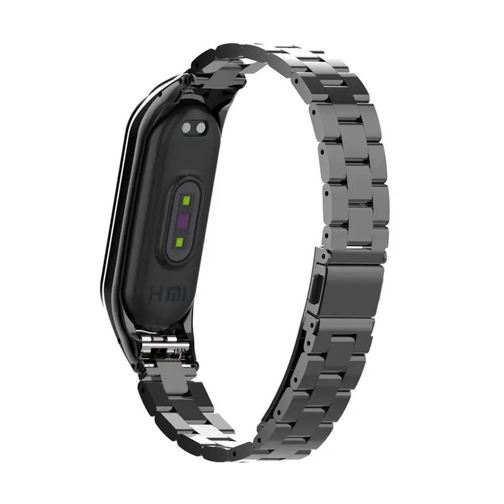 

Ремешок Steel Strap Mi Band 3/4 Black