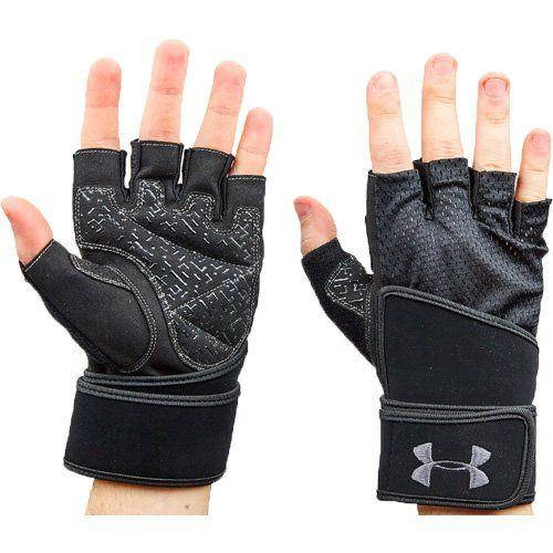 

Перчатки для фитнеса без пальцев Under Armour BC-859-BK размер L, цвет черный