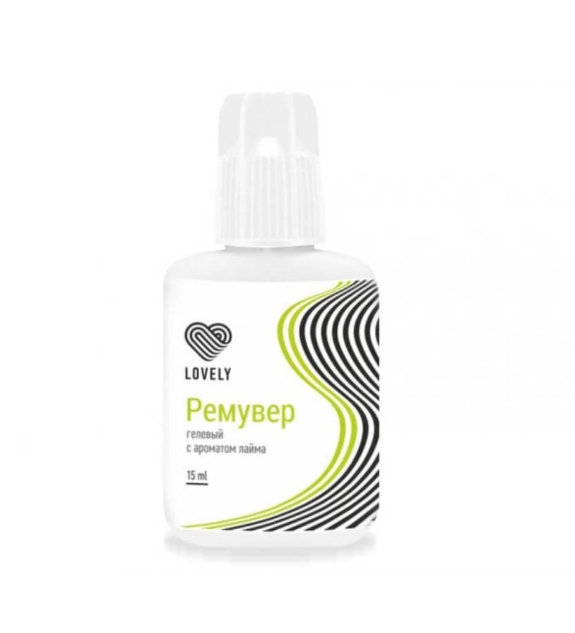 

Ремувер гелевый для снятия ресниц Lovely с ароматом лайм
