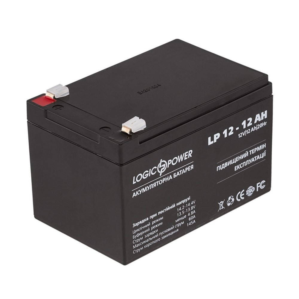 

Аккумулятор LogicPower LP 12V 12AH (LP 12 - 12 AH)