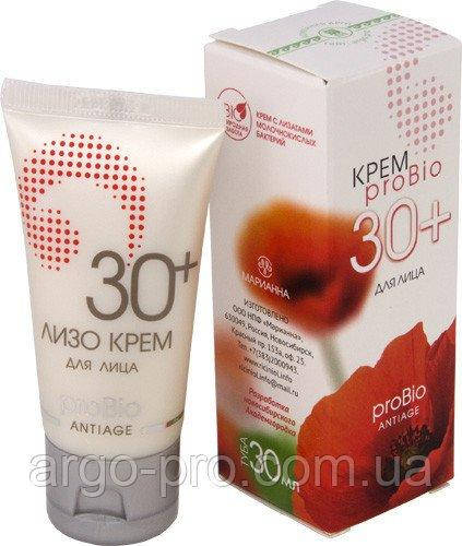 

Крем ProBIO 30+ поддержание молодости Арго рициниол увлажняет, питает, регенерирует, восстанавливает, морщины