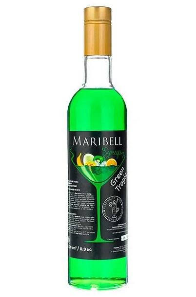 

Тропік зелений сироп "Мaribell" 0,7л 900гр
