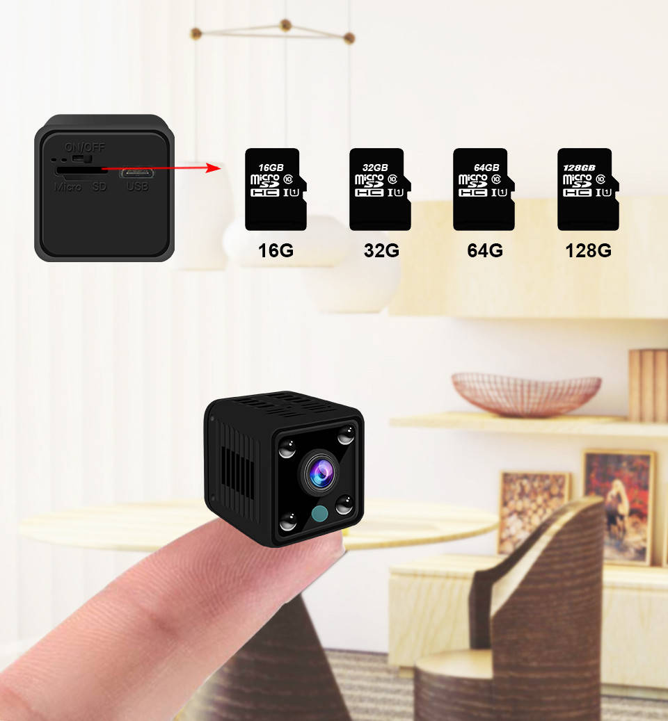 

X6 Mini Камера WiFi 1080 p беспроводная с ночным режимом
