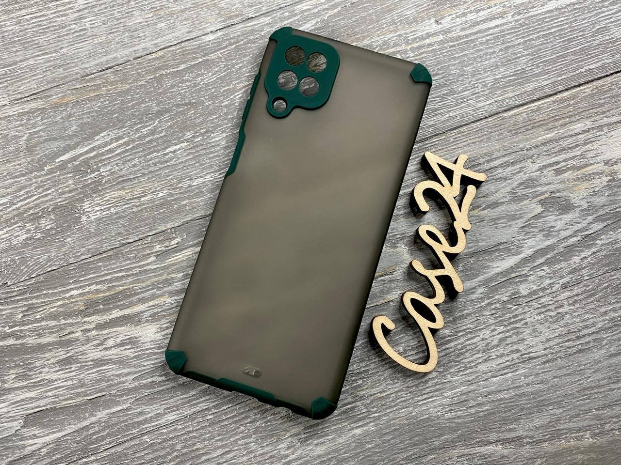 

TPU чехол накладка Matte Color Case (TPU) для Samsung Galaxy A12 (4 цвета) зеленый