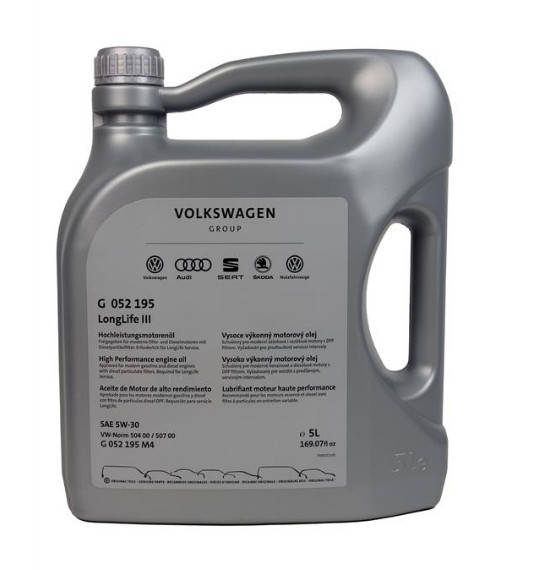 

Моторное масло VAG LongLife III 5W-30 5л Синтетическое