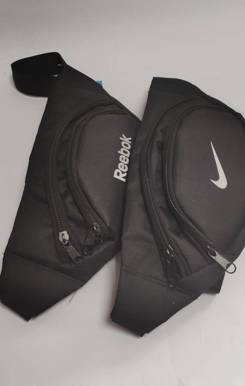 

Бананка чоловіча чорна текстиль Nike 2, Черный