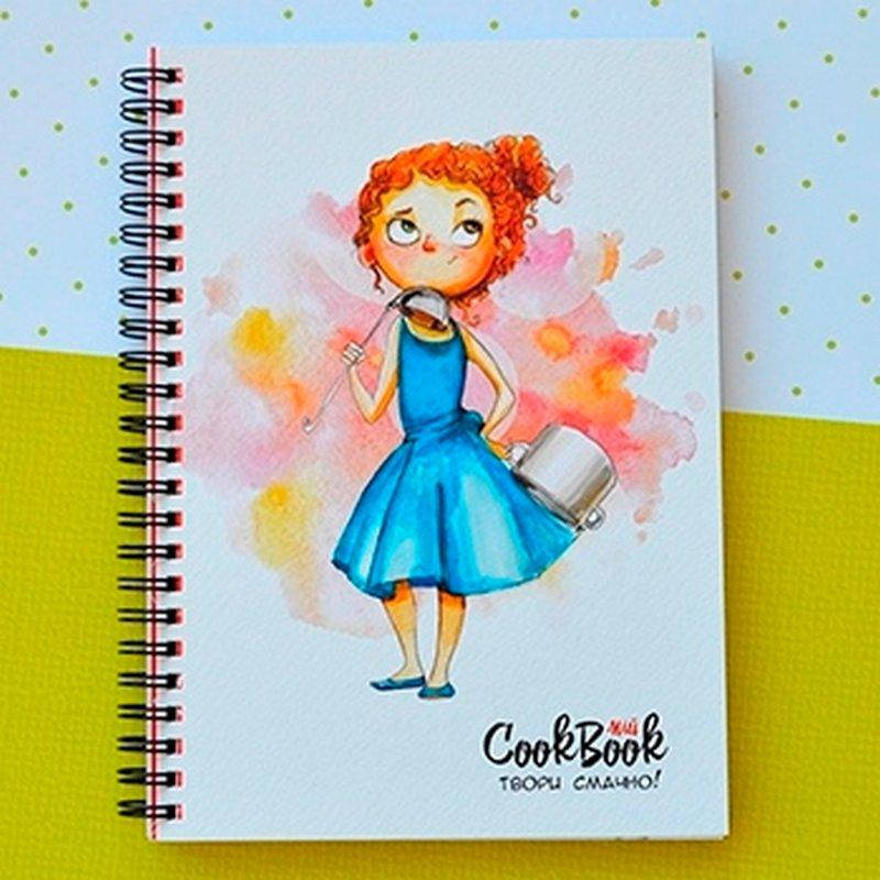 

Блокнот Figasse CookBook Девочка (КБ0001)