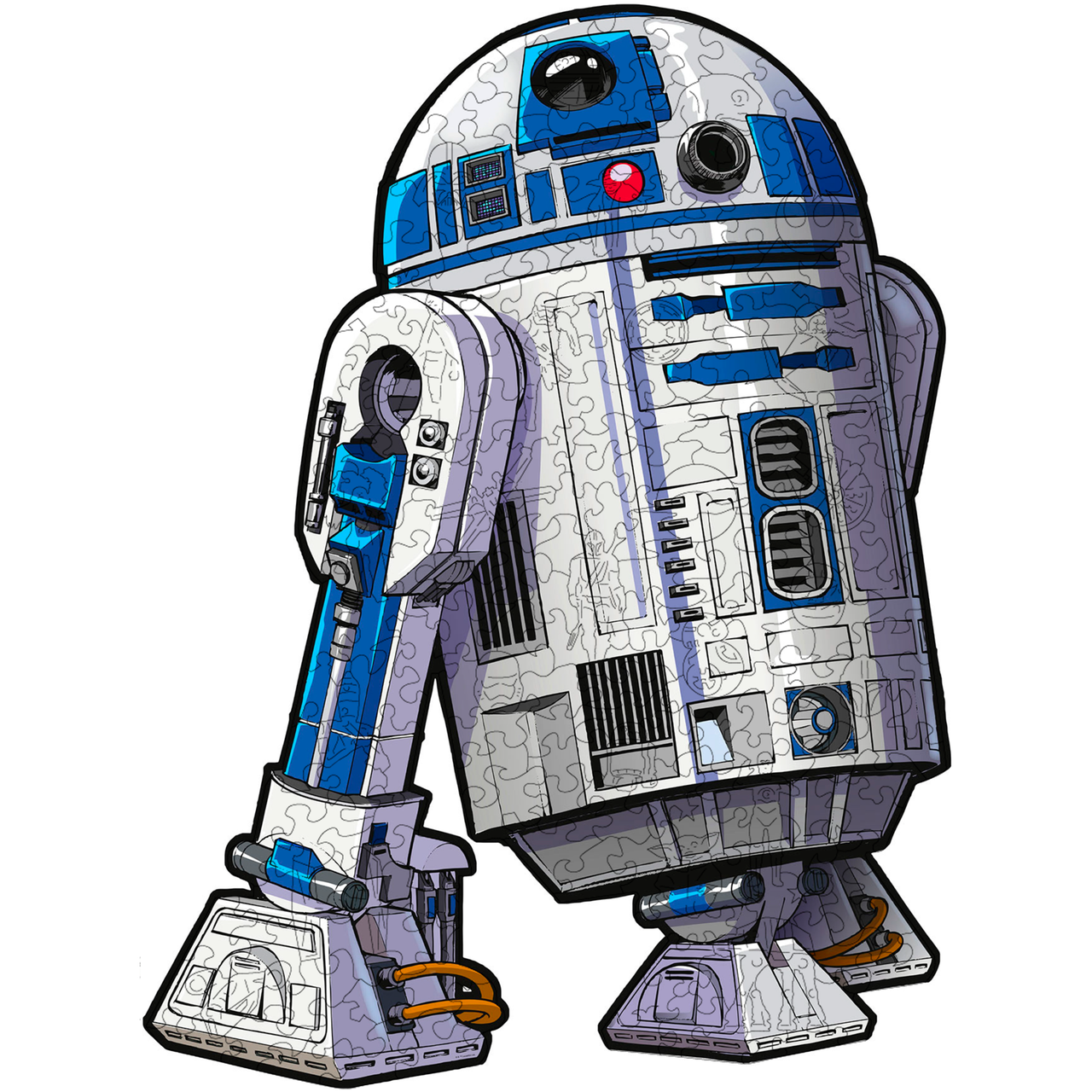 

Большой Деревянный Пазл Woods Story R2D2 XL