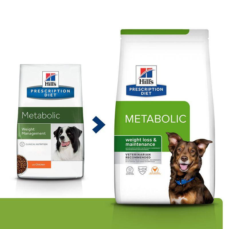 

Hills Prescription Diet Canine Metabolic с курицей (Хиллс ПД Канин Метаболик) для собак при ожирении 12 кг