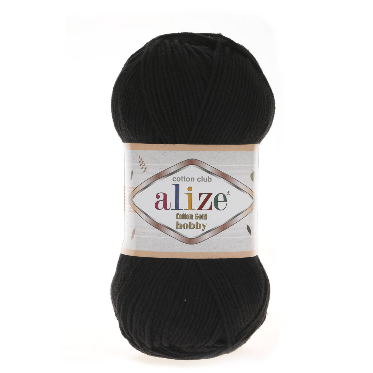 

Пряжа Alize Cotton Gold Hobby №60, Черный