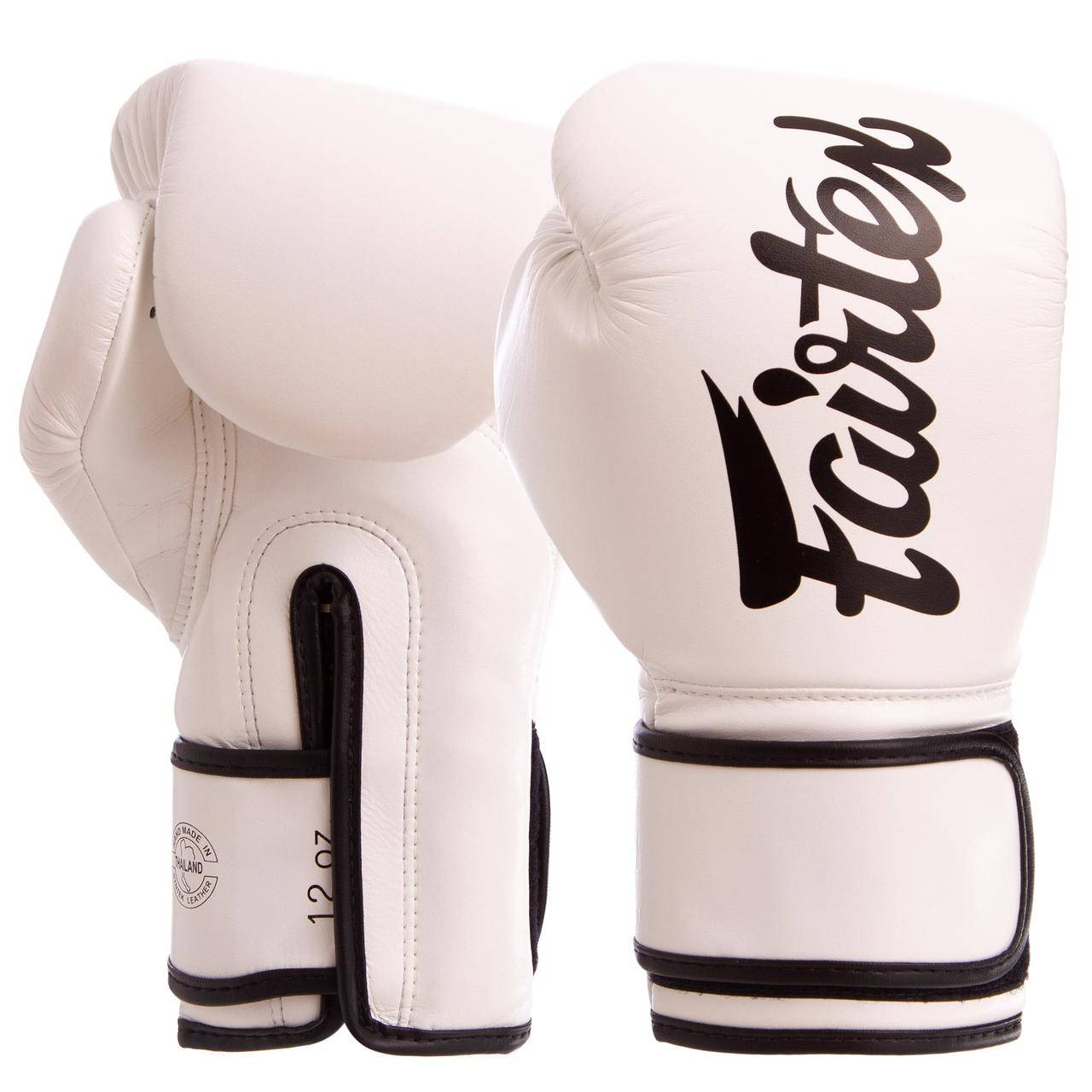 

Перчатки боксерские FAIRTEX BGV14 12 Белый