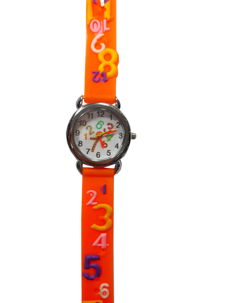 

Часы детские Цифры Оранжевый
