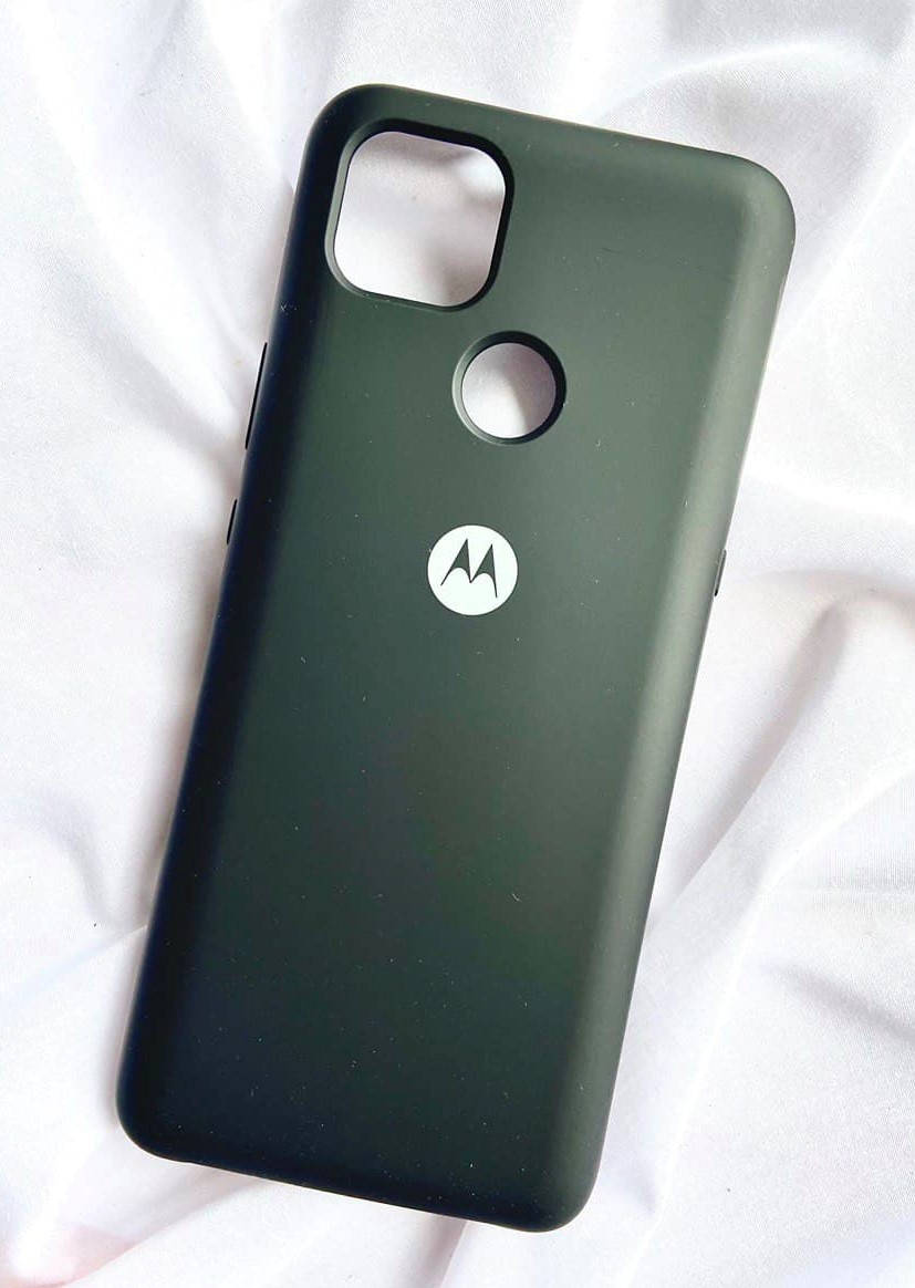 

Чехол-бампер Silicone cover для Motorola G9 Power (PALR0020RS), Черный