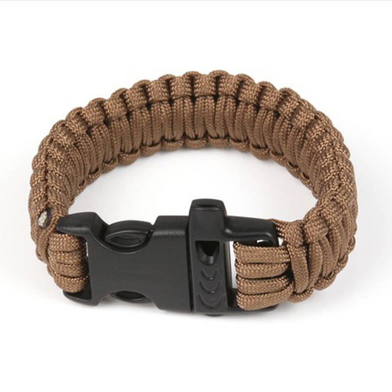 

Браслет выживания Paracord brown