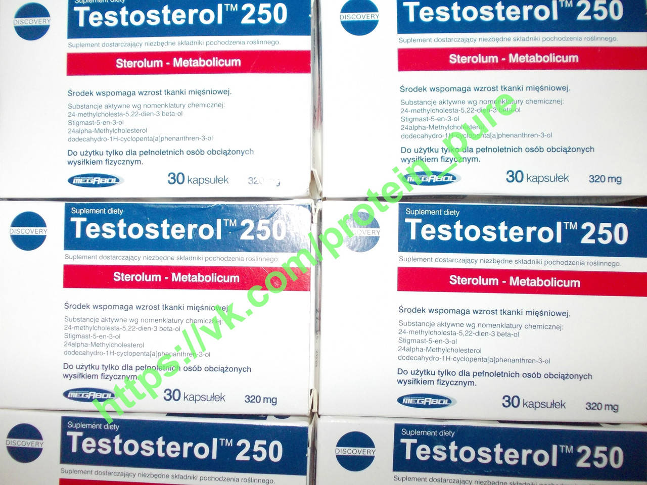 

Testosterol 250 мг (Megabol, Польша) Тестостерол