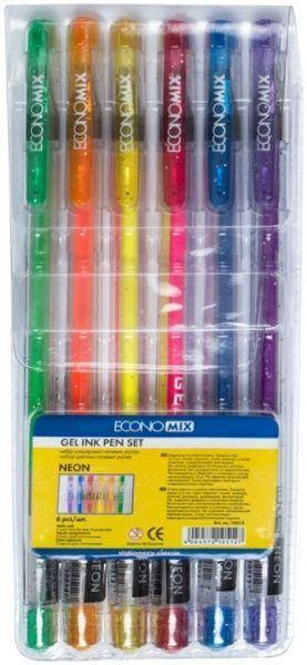 

Набор ручек гелевых Economix NEON 6 цветов 10512