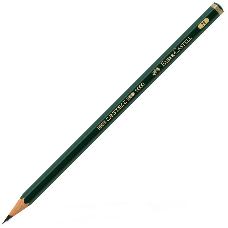 

Олівець чорнографітний FABER-CASTELL 9000 7B (6058)